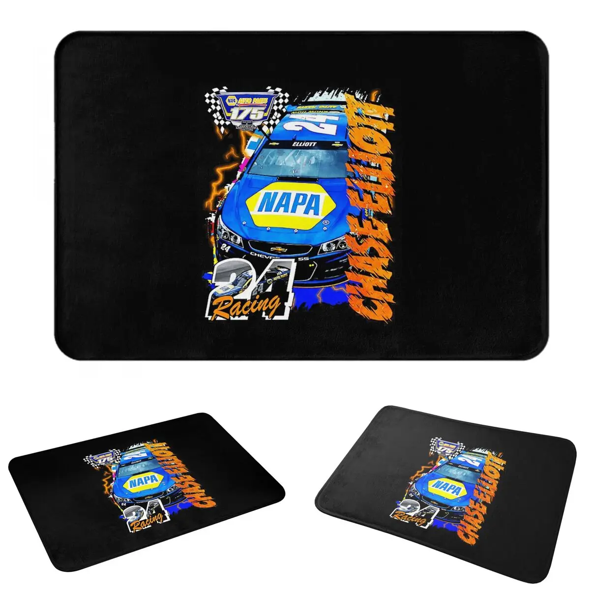 Chase Elliott NAPA Racing Anti-slip Doormat Floor Mat Dust-proo Carpet Rug for Kitchen Entrance Home Balcony Footpad Mats
