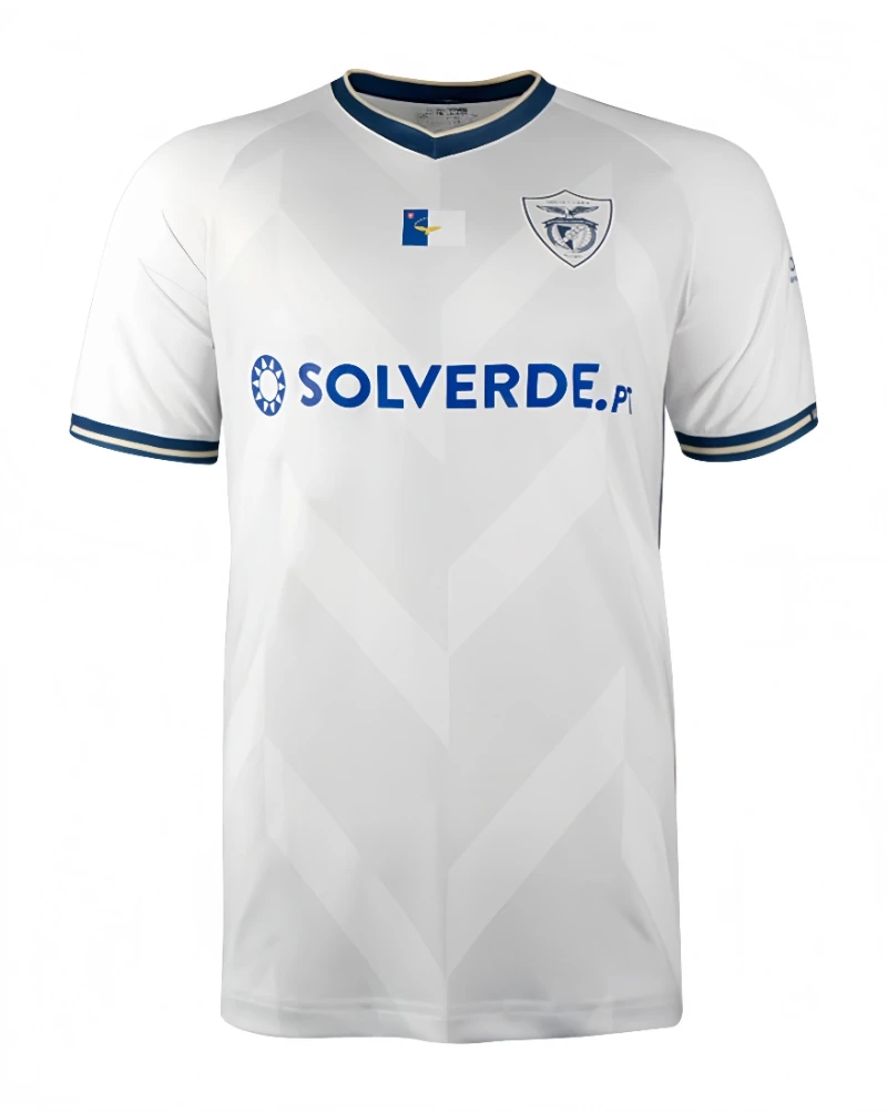 2021-22Santa Clara Family Soccer Jersey Parent-child Football Shirt Os Açoreanos Boy Crack Pattern Short Sleeve Football Uniform
