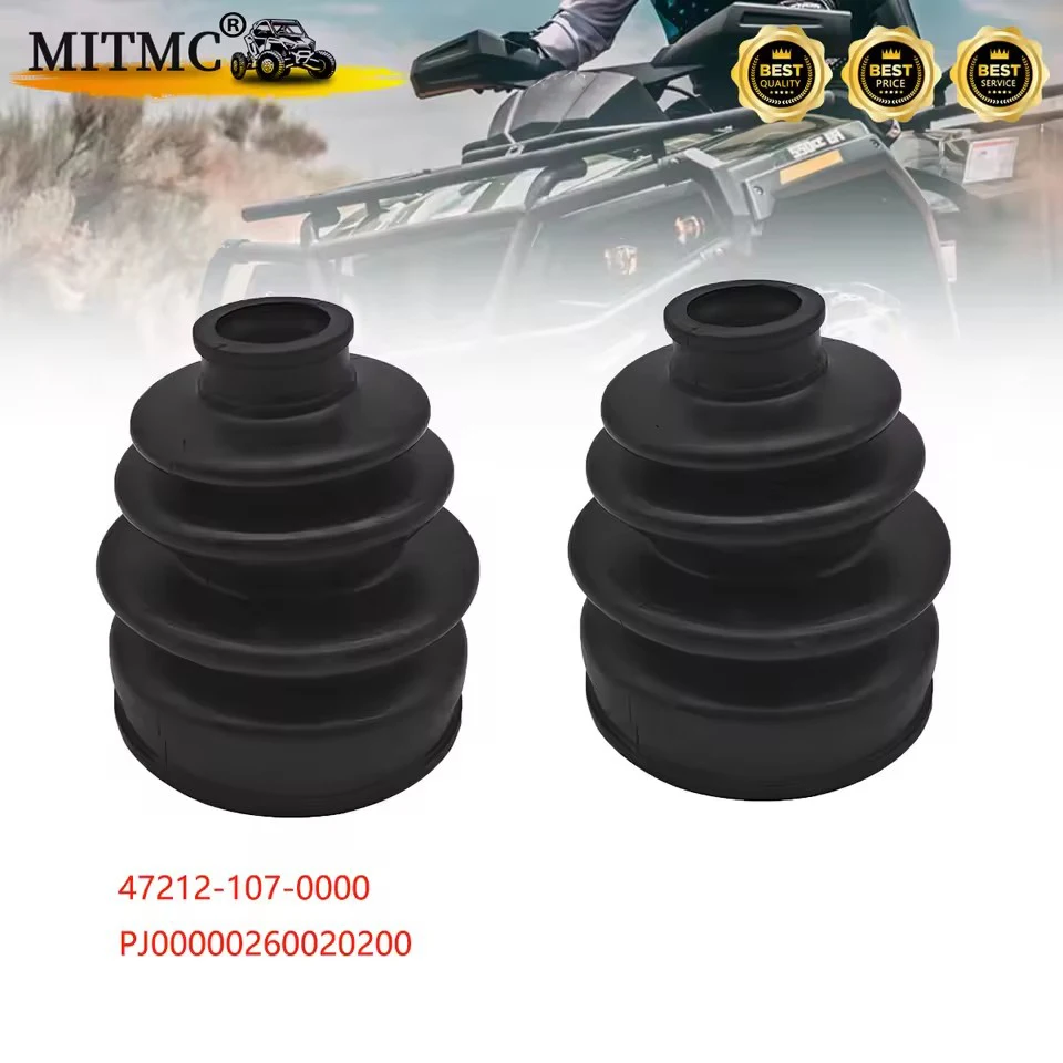 2PCS Rubber Dust-Cover C (C-1605) For HS 450 500 550 700 750 Sector Vector Forge Tactic Massimo MSU T-Boss Axis Coleman ATV UTV