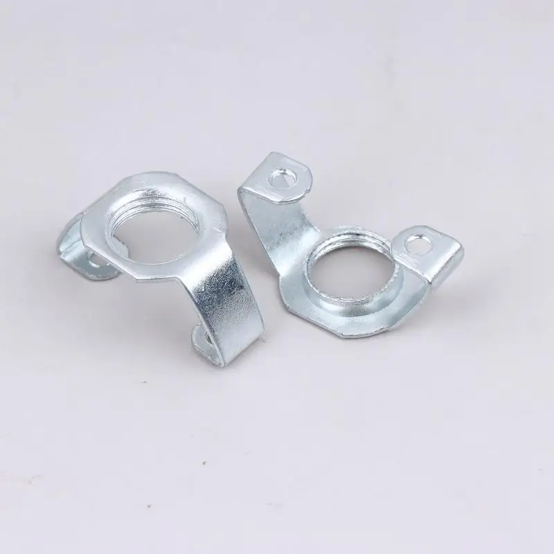 Hot Sale High Temperature Resistant Ceramic Lamp Base Holder E27 GU10 E14 M10 Back Support Bracket For Lighting Socket