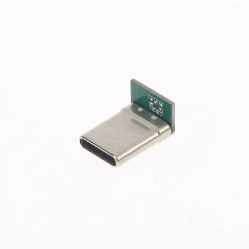 ~New! 2/4/10Pcs 16Pin 2 Welding Wire Data Band PCB USB Board USB 3.1 Type C Vertical Patch Board Male Head 16P Usb C Connector