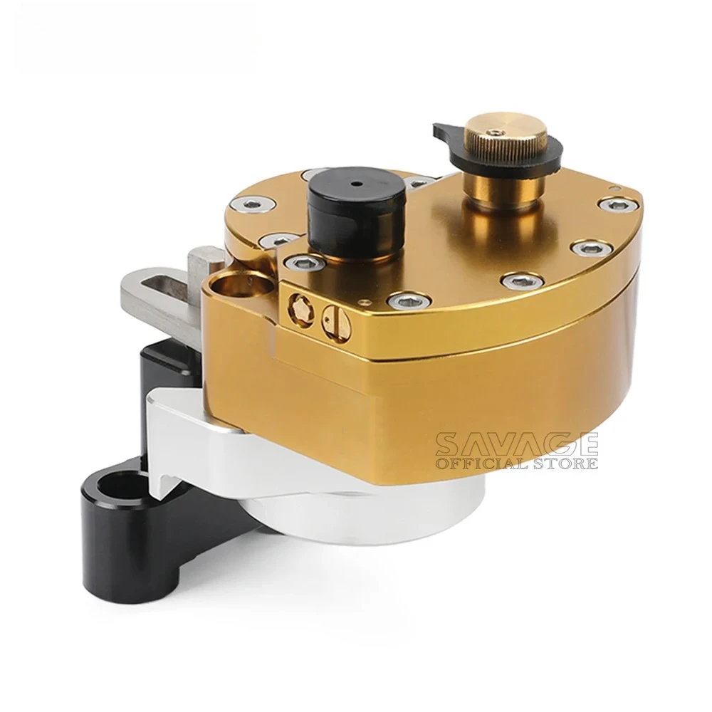 Per HONDA VFR800F VFR800Fi VFR800 VTEC VFR 800 F FI Ammortizzatore di Sterzo Stabilizzatore Moto Regolabile Invertito di Sicurezza