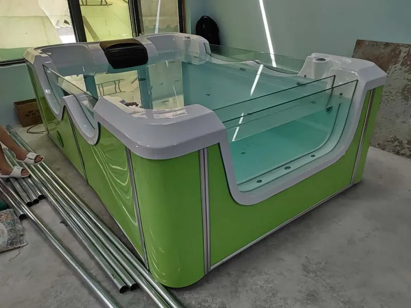 Premium Acrylic Baby Spa Using Newborn Baby Swimming Soak Kids Spa Bath for Two Babies
