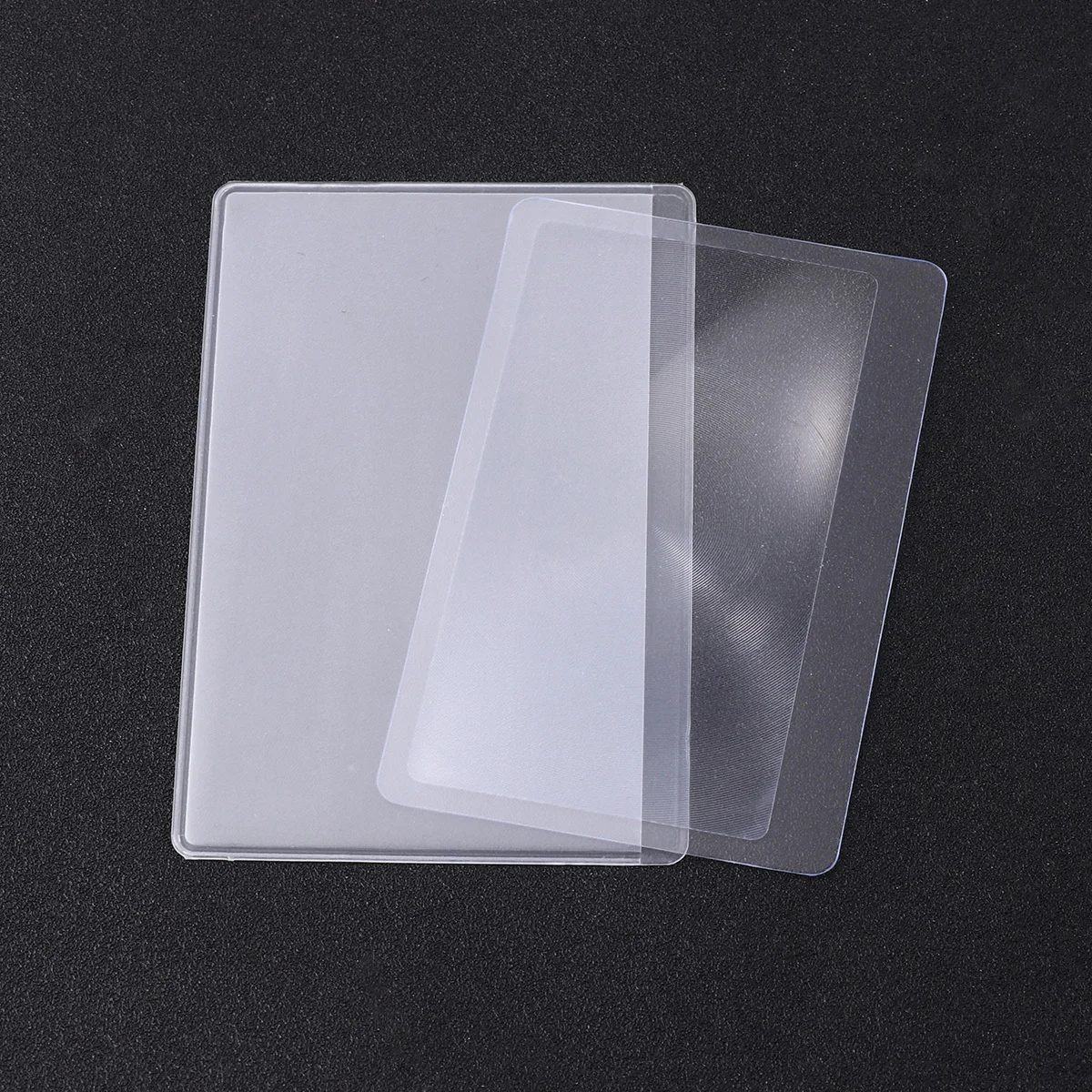 

8Pcs Card Magnifier Portable Shaped Magnifying Glass for Close Observation Rocks Insects Collection Reading Tool