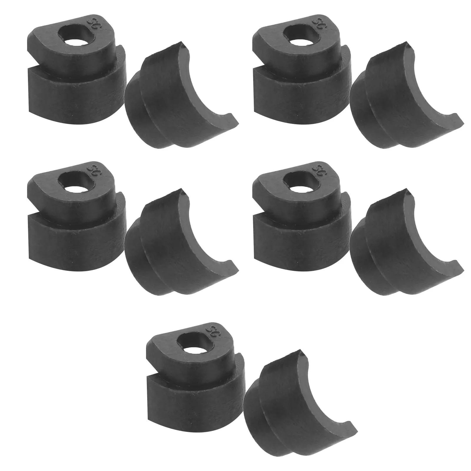 10Pcs Chainsaw Switch Cover Replacement Waterproof Stop Switch Boot Protective Cap for Garden and Lawn Power Tools