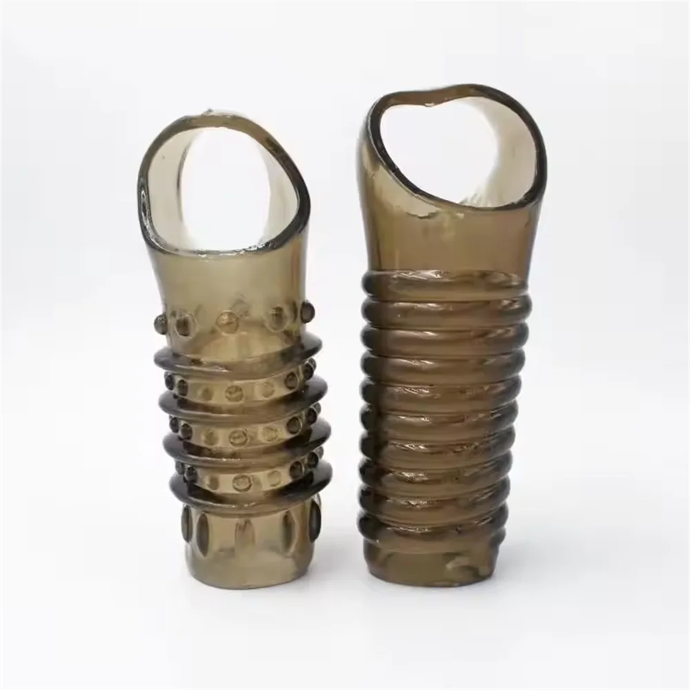 Cock Ring Reusable Silicone Delay Ejaculation Stronger Erection Sex Yoys Adult Supplies Linen Nozzle Ring Cock Sex Toys For Men