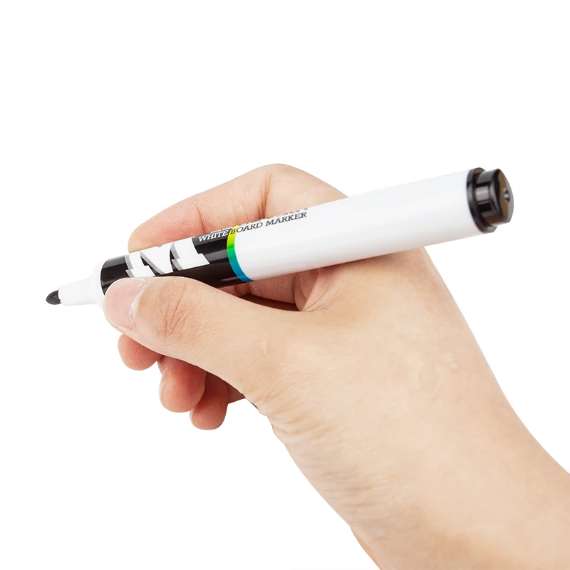 M&G portable easy to erase black red blue whiteboard marker