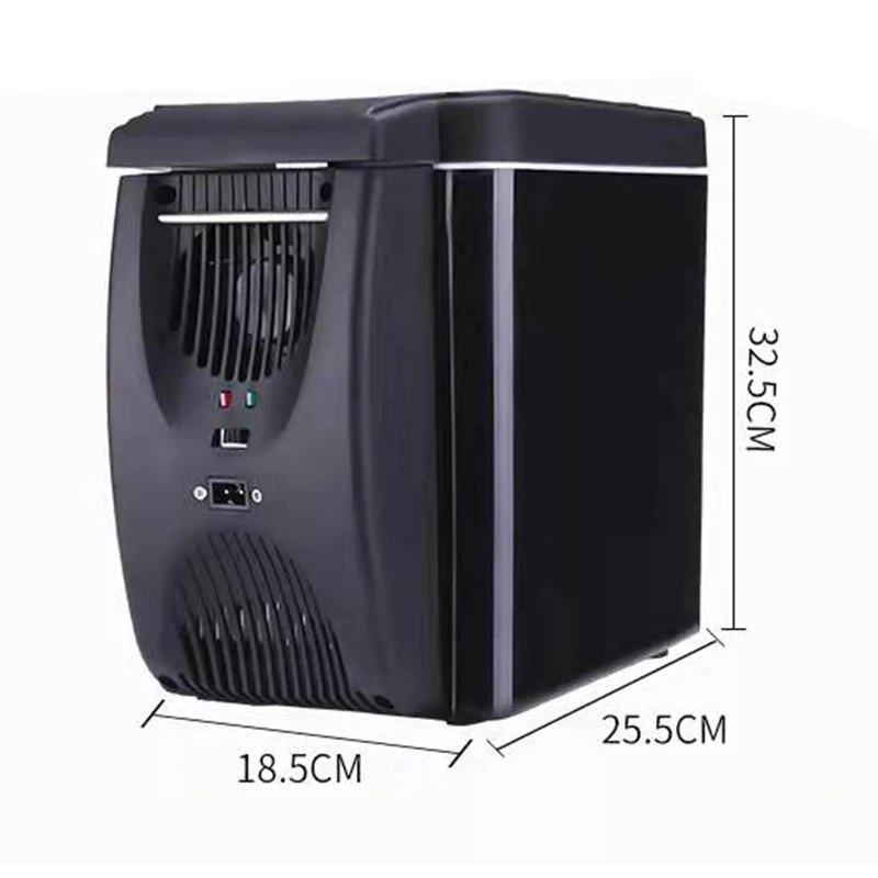 6L Portable Vehicle Refrigerator Mini Car Fridge Incubator Use For Cooling Heating Truck Dormitory Beauty Maquillage