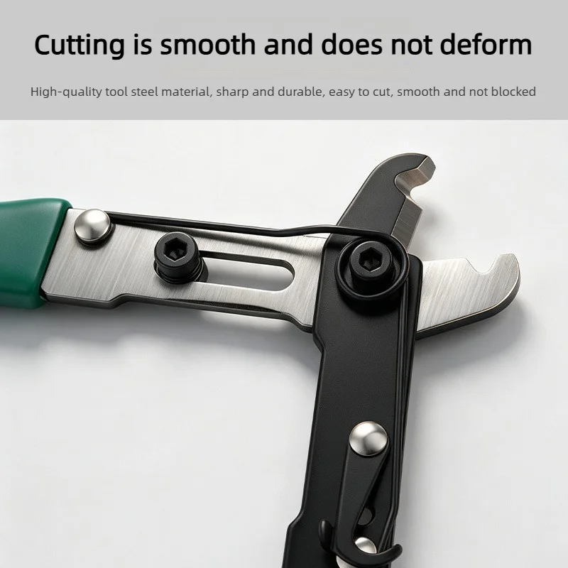 Capillary Forceps Capillary Scissors Snap Switch Manual Tools for Air Conditioning Refrigeration Maintenance Home Repair Supply