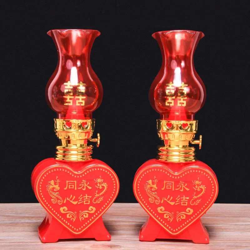 

Wedding LED electronic candle light Red plastic heart wedding letter light wedding room layout grandchildren lights
