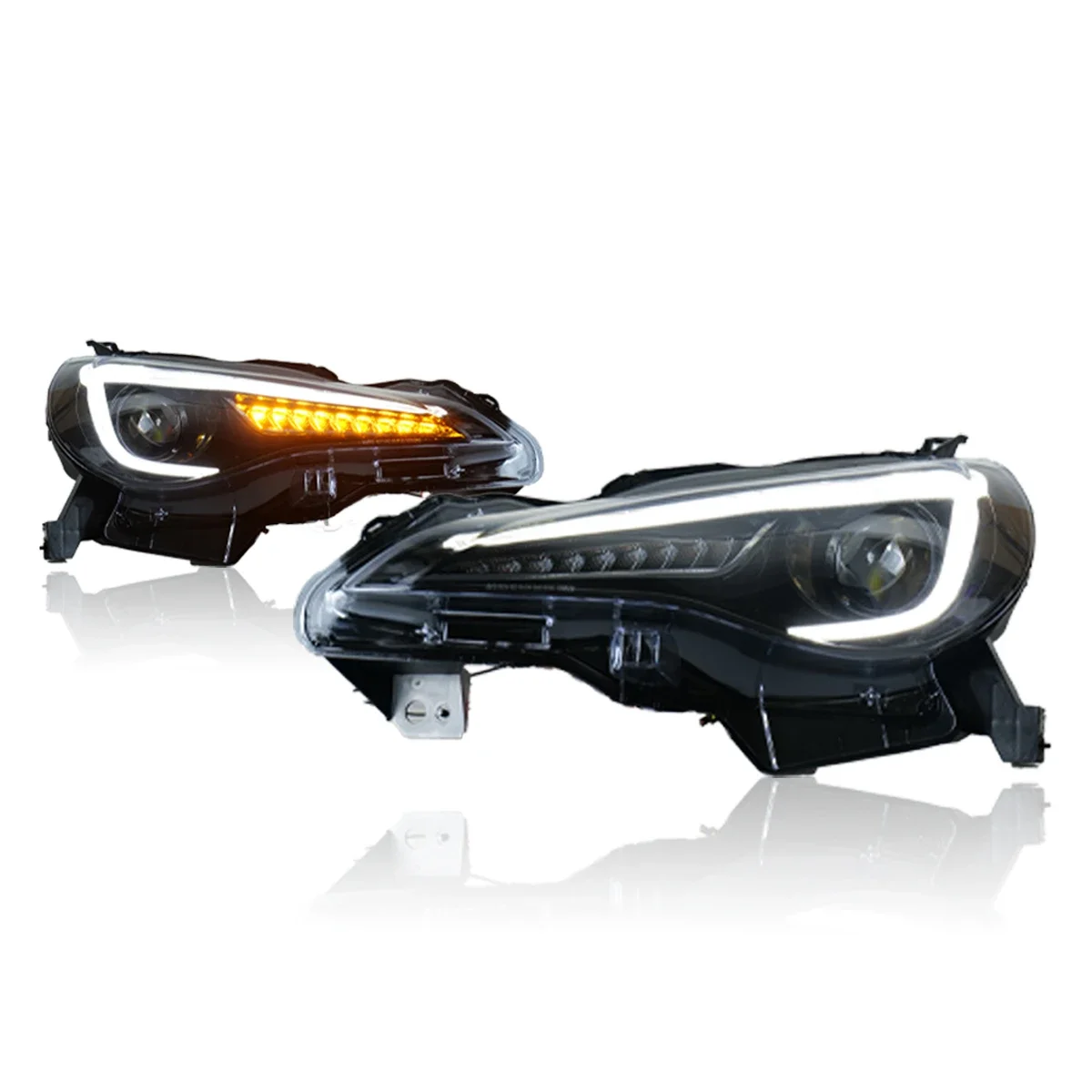 

Светодиодные фары в сборе для Scion FR-S 2017-2019 Toyota 86 2013-2019 Subaru BRZ W/DRL последовательный указатель поворота