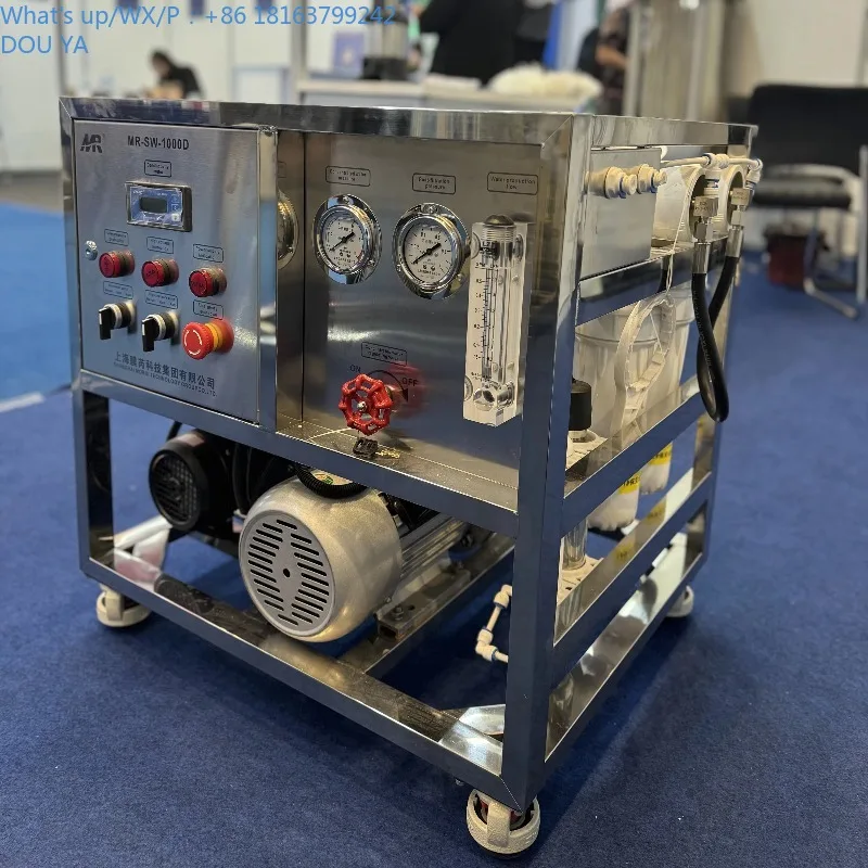 2026 Proveedor de fábrica Máquina de desalinización de agua de mar SWRO-1000 1000L D Sistema de ósmosis inversa