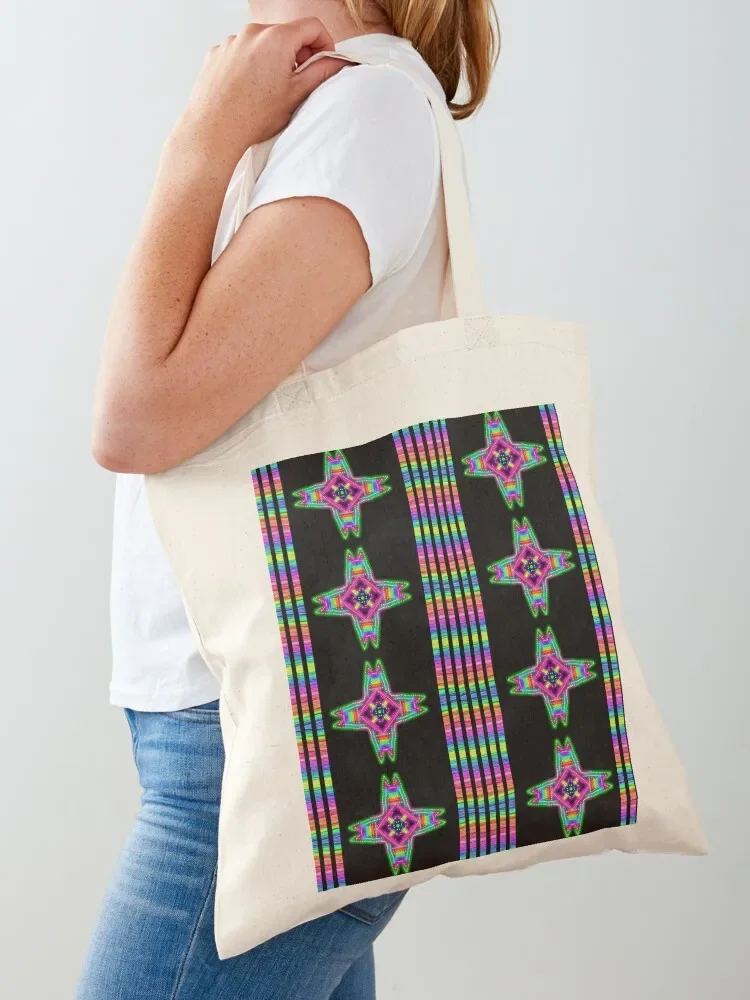 Anishinaabe Morning Star Tote Bag Candy bags canvas tote Customizable