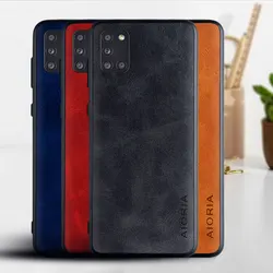 Case for Samsung Galaxy A11 A31 A41 A51 A71 A91 A21S M31 M51 M11 coque Luxury Vintage leather cover phone case funda