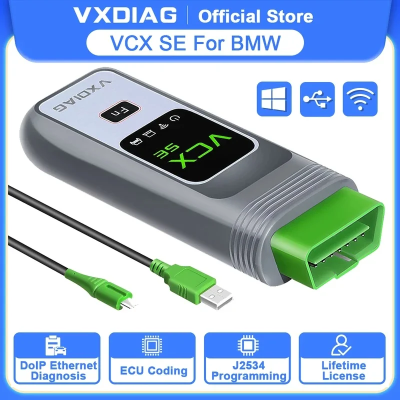 

VCX SE for BMW Diagnostic Tool Car Bidirectional OBD2 Scanner Full System Diagnostic ECU Coding Programming Free Update