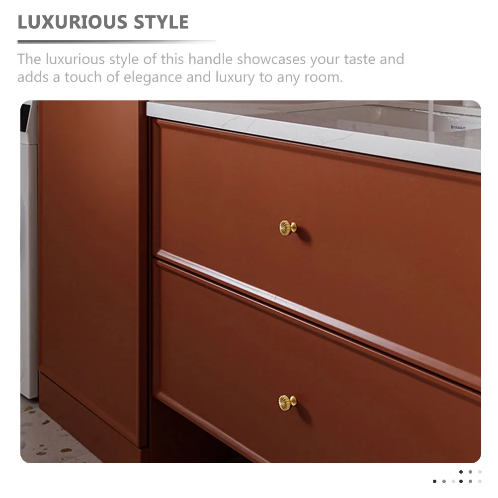 1 個真鍮引き出しノブ 38 ミリメートルゴールドキャビネットハンドルキッチンワードローブ食器棚ドレッサー家具取手ハードウェアノブ