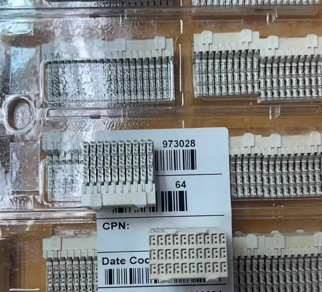 

5pcs 973028 ZD type 973027 backplane CPCI high-speed connector 2mm