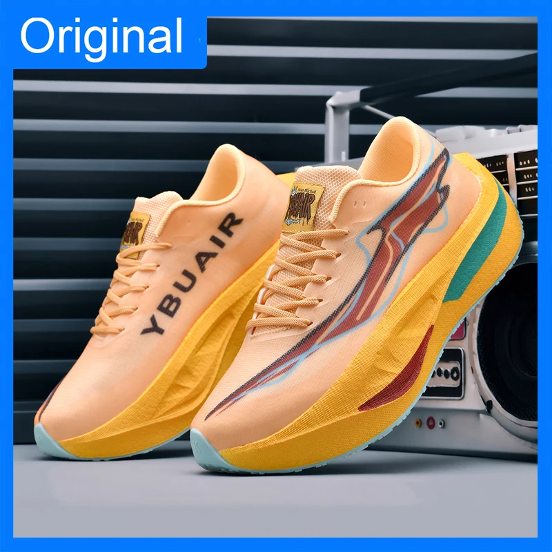 

Спортивная обувь унисекс, сетчатая, на шнуровке, модная, с мягкой подошвой, для улицы, противоскользящая, легкая, для тренировок, для бега по дорогам, для фитнеса, для мужчин