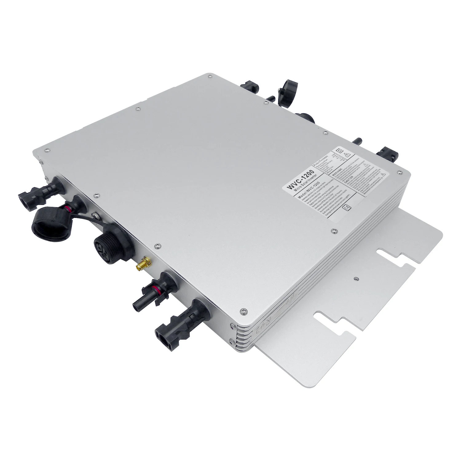 Waterproof IP65 Solar Grid Tie Micro Inverter 1200Watts With WiFi Mobile App Monitoring Version For Home Energy System