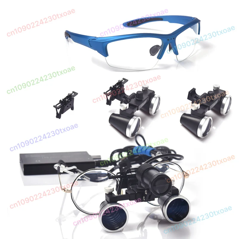 LED Headband Magnifier 2.5X 3.5X Dental Surgical Loupes with Light for Dentists Engineers & Detail Work