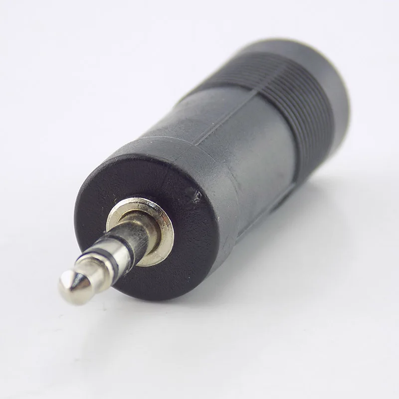 1/2/5/10pcs 6.5 to 3.5 Earphone Adapter 3.5mm Male to 6.5mm Female Jack Plug Stereo Socket Audio Cable Converter Adapter B5