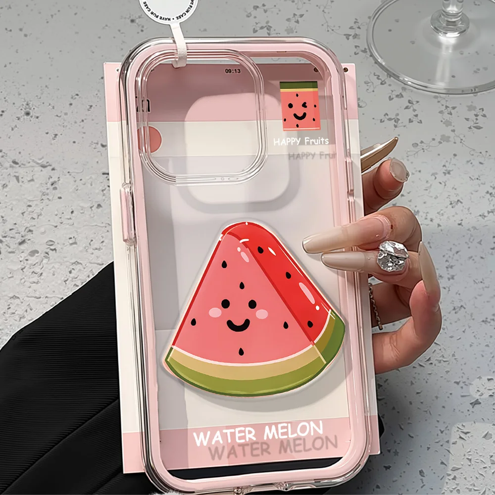 2-in-1 Silikon-Handyhülle für iPhone 17 Pro Max, Funda iPhone 16 11 13 15 14 12 16promax 17promax, Stoßfeste Frucht-Schutzhülle