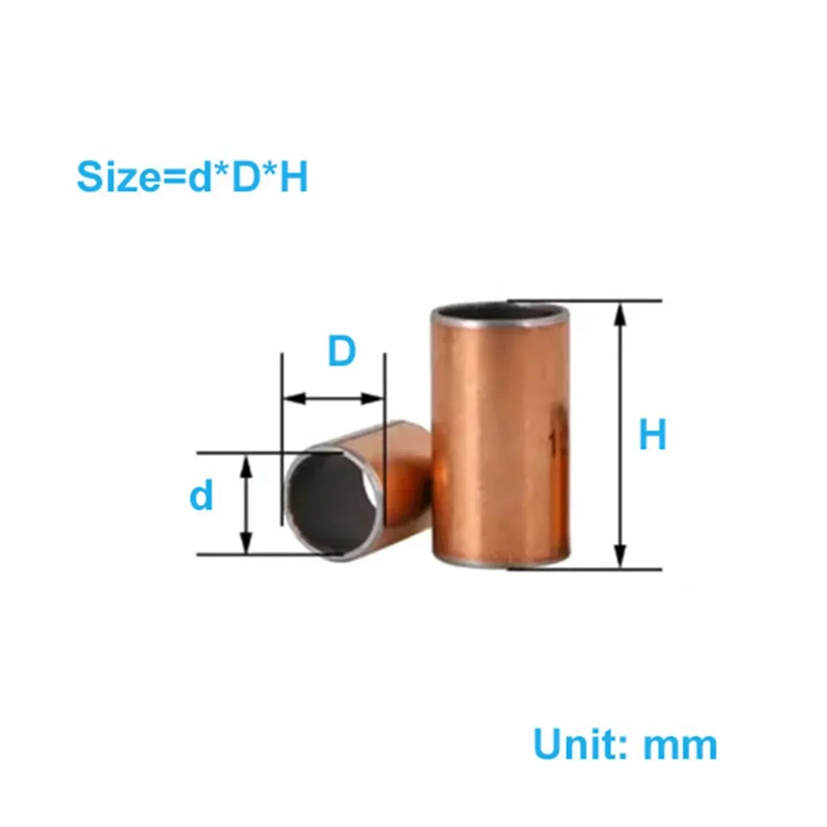 

SF-1 Oil-Free Self-Lubricating Composite Bearing Copper Sleeve