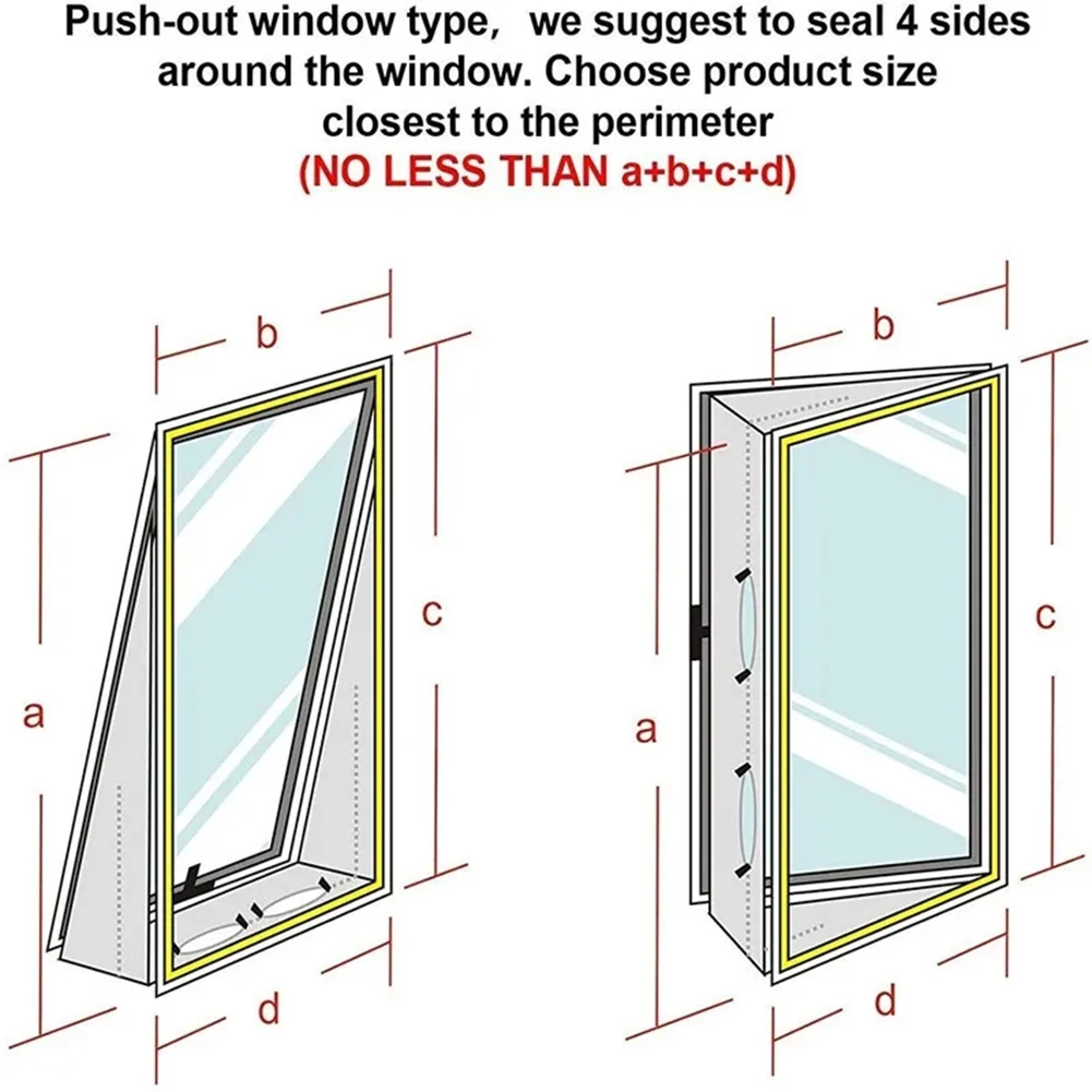 AirLock Fensterdichtung für tragbare Klimaanlage, 300 cm flexible Stoffdichtungsplatte Fensterdichtung mit Reißverschluss/Kleber-A70Z