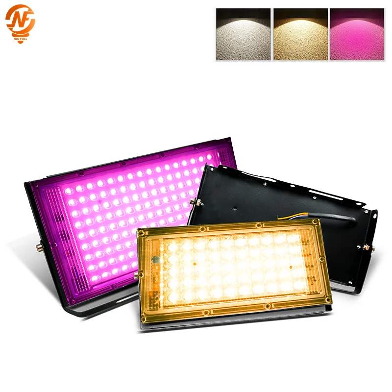 Led Grow Light 50W 100W Phytolamps Light LED Full Spectrum AC 220V Plant Hydroponic Lamp Greenhouse Seeds Flower Grow Lighting