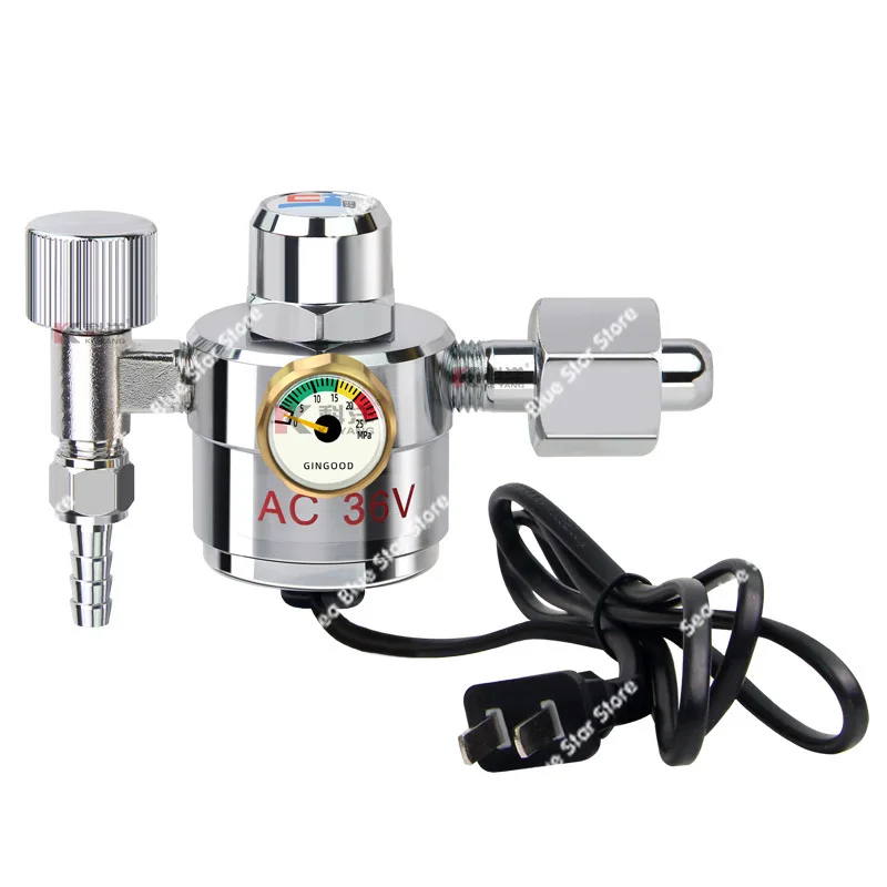 Carbon dioxide meter, pressure reducing valve, energy-saving 36V220V heating meter, second welding machine pressure gauge
