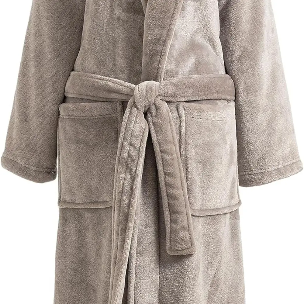 

Халат из овечьего флиса 2.0, несколько размеров, несколько цветов, однотонный узор
