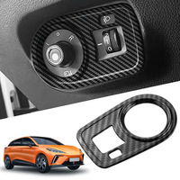 Car Headlight Switch Knob Cover for MG4 Mulan MG 4 EV 2022-2024 LHD RHD Lamp Adjustment Button Sticker Trim Interior Accessories