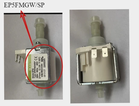 EP5FMGW/SP 48W 230V EP5FMGW Suitable for ULKA coffee machine solenoid pump