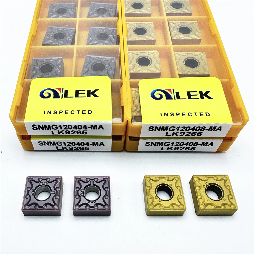 SNMG120404 SNMG120408 MA LK9265 High-Quality Carbide Cutting Insert CNC Lathe Turning Insert Cutting Tool Steel Processing