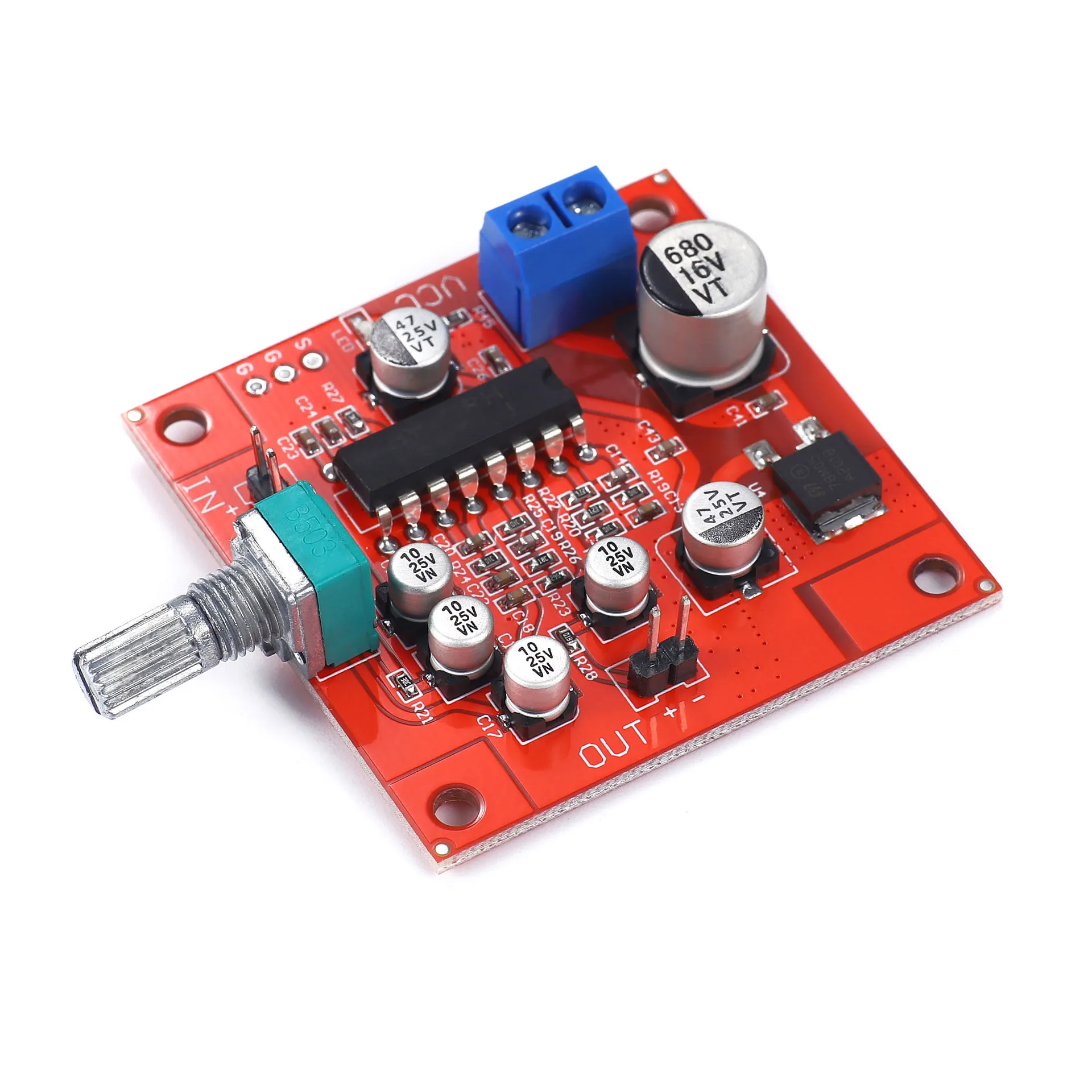 CD2399 Microphone Reverb Module, Better Than PT2399, Mic Preamplifier DC6-15V, MOQ 5 Pieces