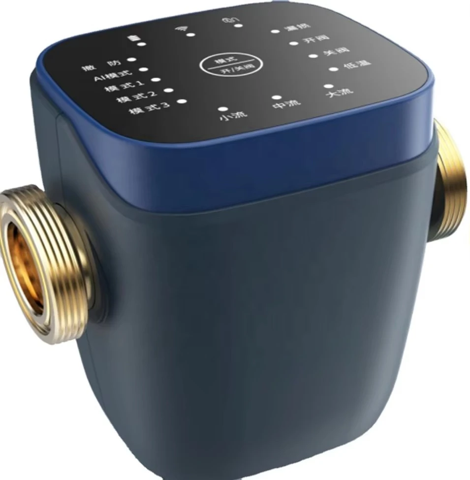 Water pipe leak detector AI ultrasonic technology, water leak detection sensor, automatic alarm, switch valve, water leak