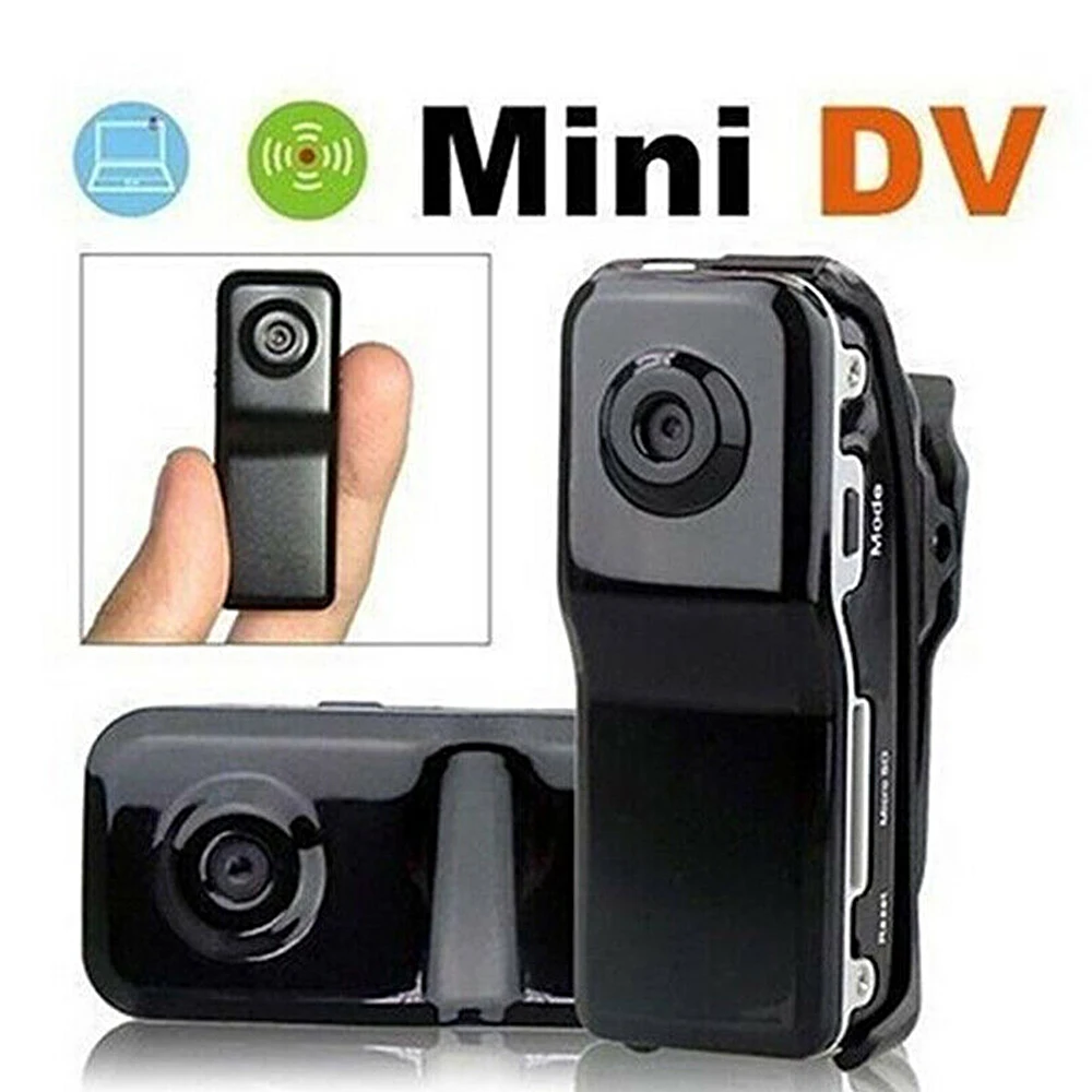 Corpo Pequeno Micro Video Pen com Mini Câmera, Polícia Pocket Cam, Bicicleta Wearable, Microcâmera DVR portátil, Gravador Minicamera