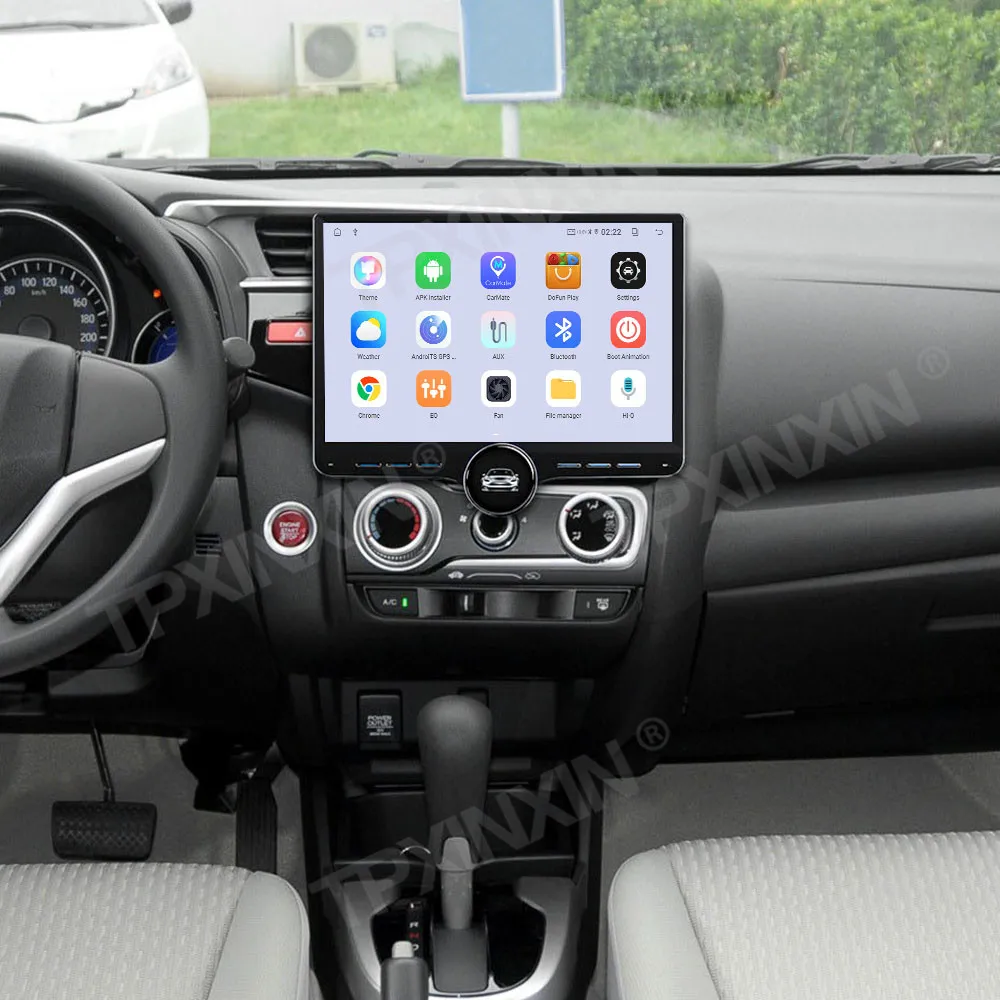 Car Radio Carplay Stereo For Honda Fit 2014 2015 2016 2017 Android Auto GPS Navigation Tape Recorder 11.5
