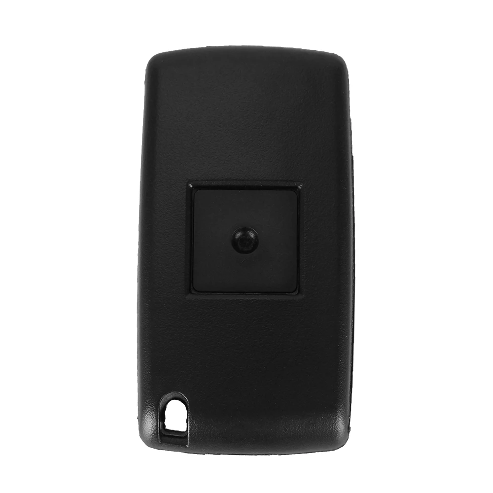 KEYYOU 4 Buttons Flip Floding Remote Key Fob Case Shell Fob For Peugeot 1007 For Citroen C8 Uncut Blade With Groove CE0523