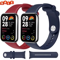For Redmi Watch 4-5 Correa Replace Original Silicone Smart watch band For Xiaomi Mi Band 8 Pro/ 9 Pro Sports Watch Band