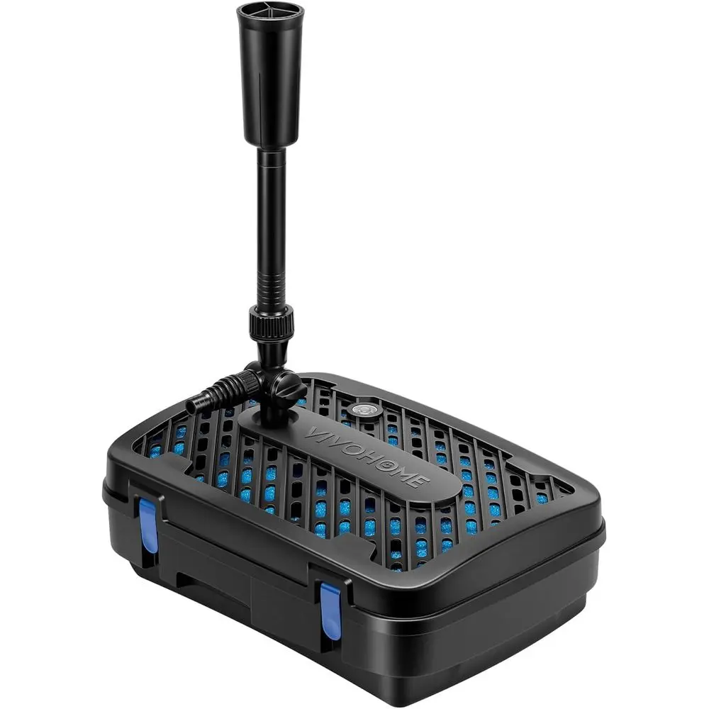 

Complete Pond Filter System with 260 GPH Submersible Pump for Ponds up to 790 Gallons