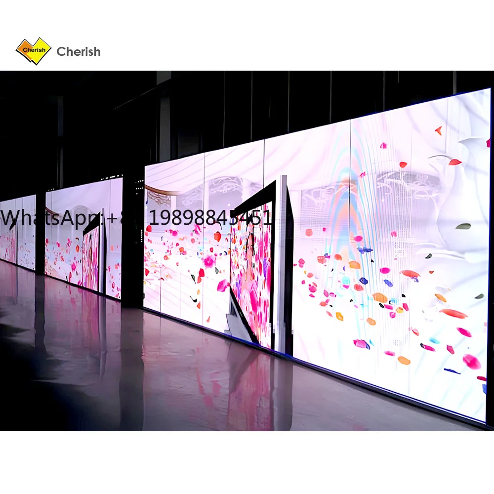 

Led P1.5 P1.9 P2.6 SMD Indoor LED Video Wall | High Refresh Advertising Display for Shopping Malls & Brand Zones