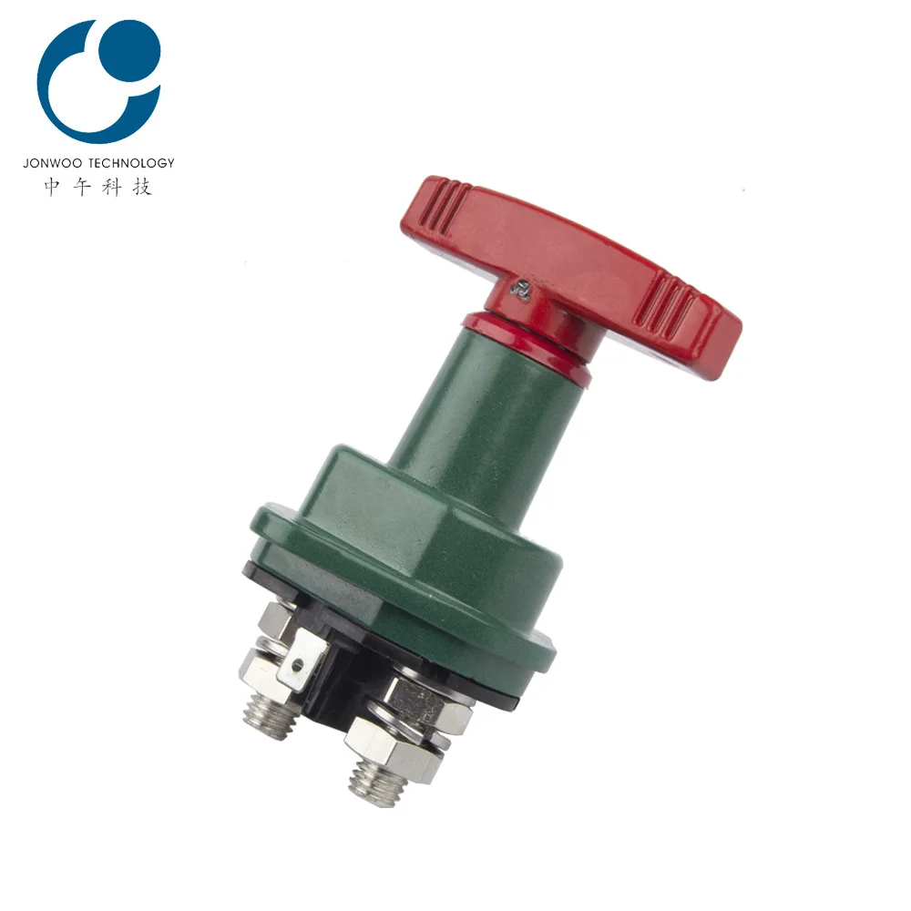 RV yacht modified power main switch green paint, power off switch 300A