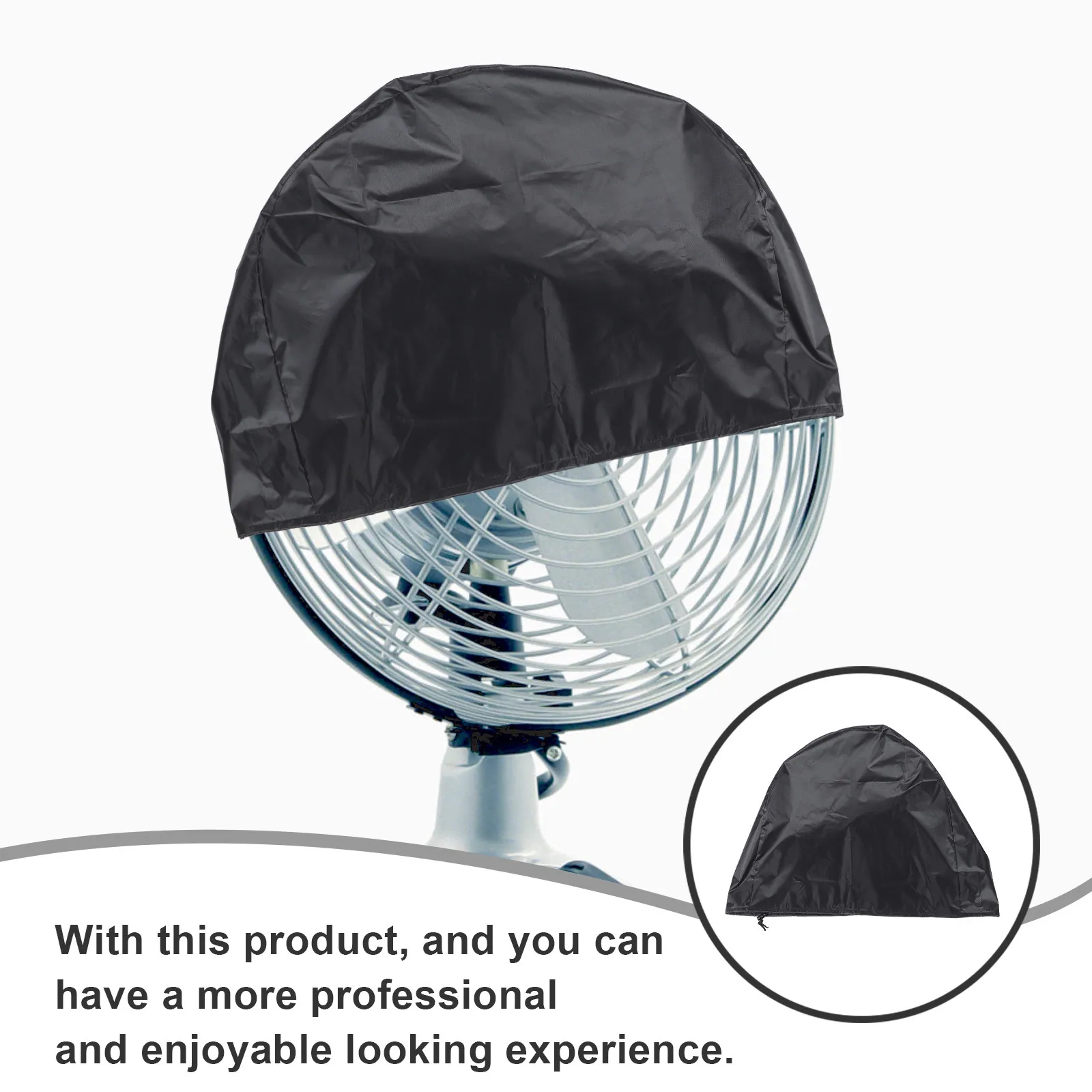 Washable Fan Cover Oxford Floor Electric Household Fan Protective Safety Cover Optimal Airflow Heat Dissipation