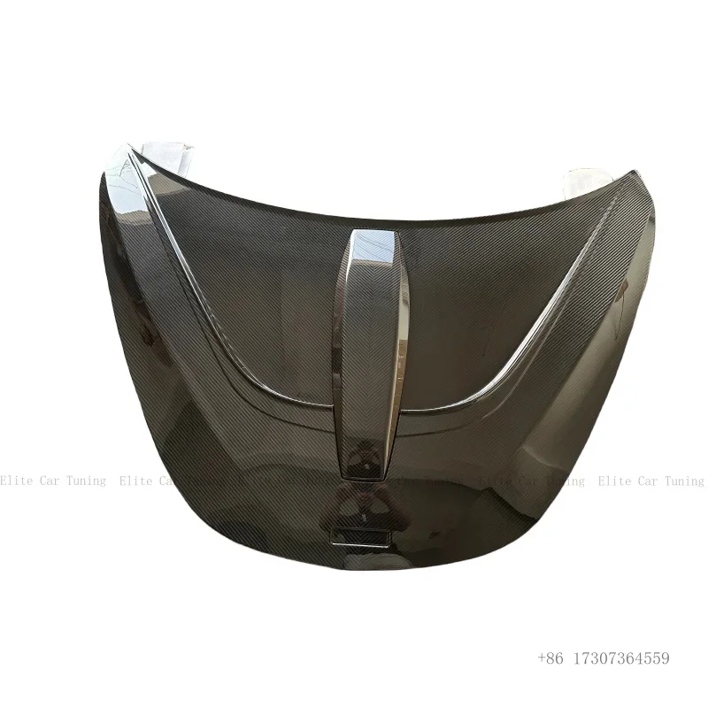 

540C 570S N Style Dry Carbon Engine Hood for McLaren 540C 570S Fiber