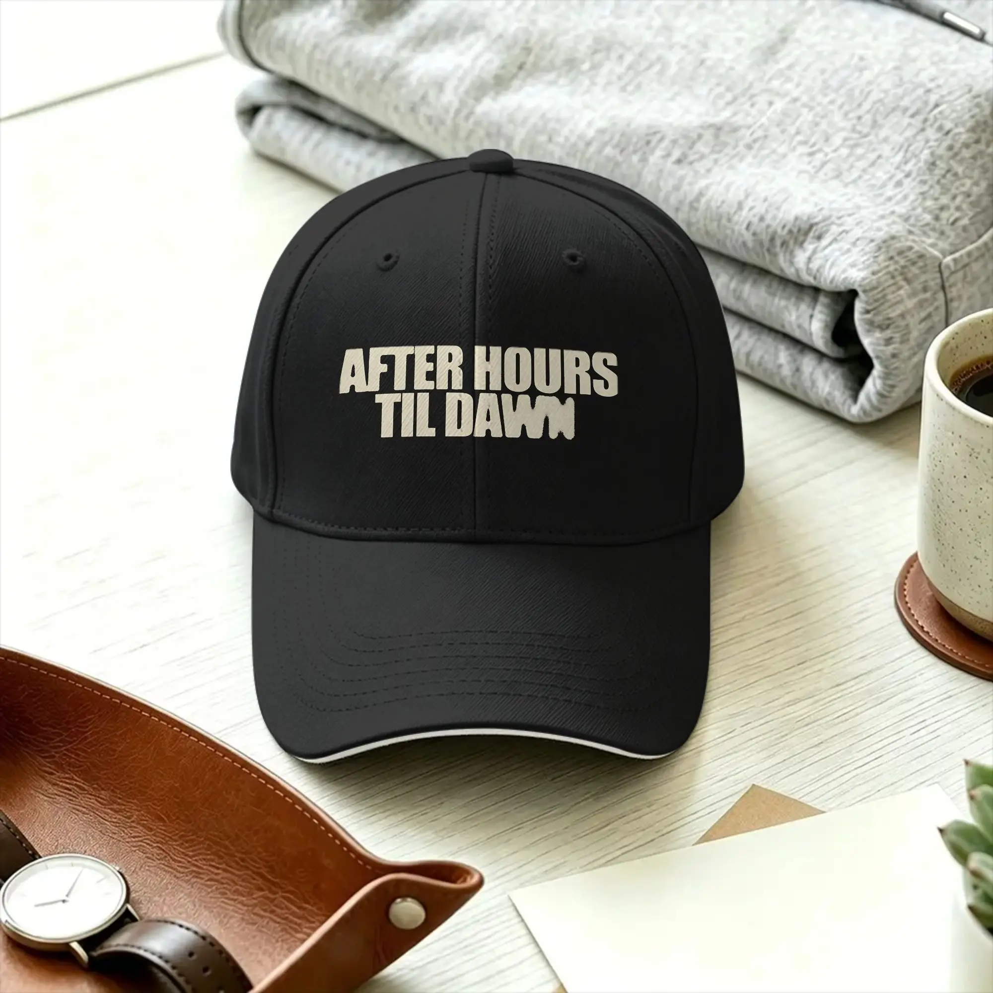 The Weeknds After Hours Til Dawn Tour Baseball Cap  Stylish Unisex-Teens Hip Hop Hats Sunscreen Outdoor Sports Baseball Caps