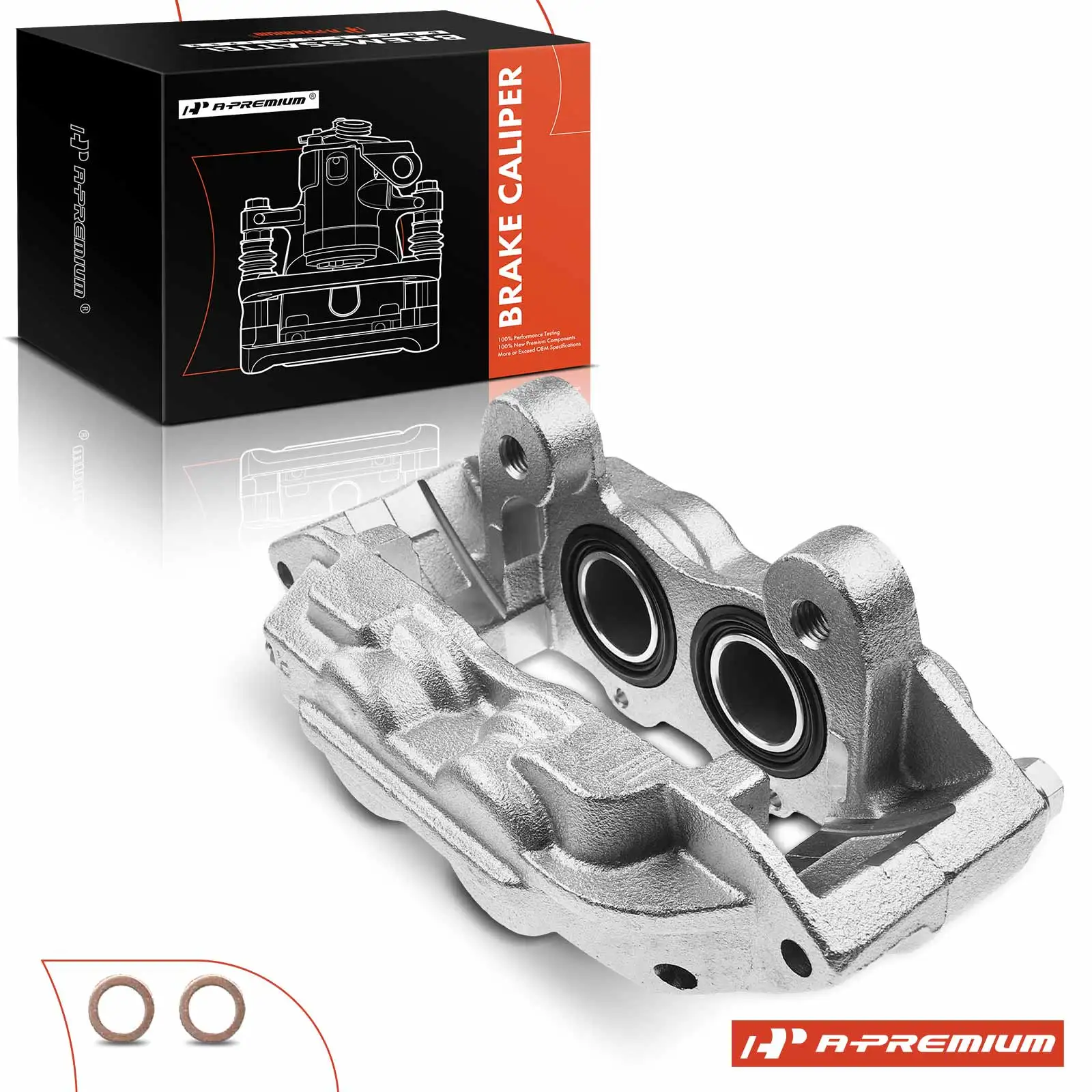 A-Premium Front Right Side Disc Brake Caliper for Chevrolet Colorado 2015-2020 GMC Canyon 2015-2020