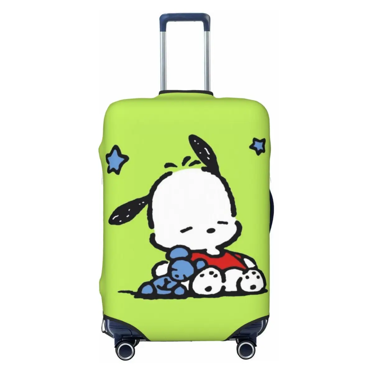 

Custom Custom Pochacco Choppi Luggage Cover Protector Washable Travel Suitcase Covers