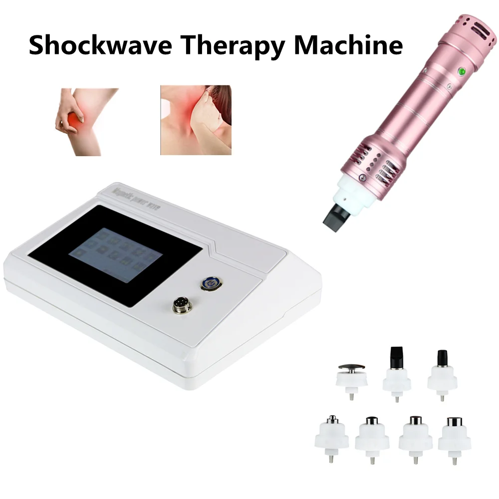 Portable Shockwave Therapy Machine for ED Treatment, Plantar Fasciitis, Tennis Elbow and Full Body Relaxation (
