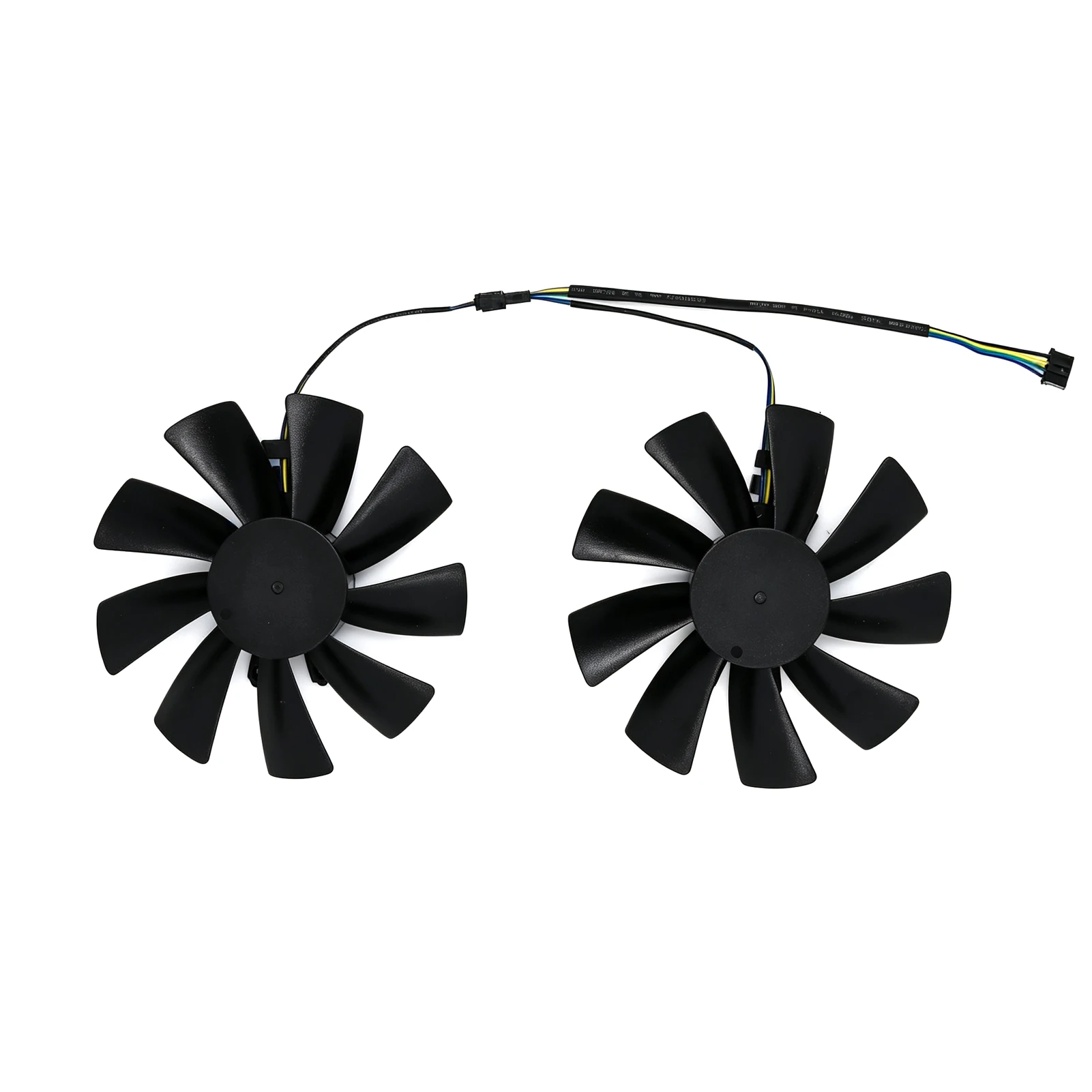 Video Card Fan,GPU Graphics Cooler,For 51RISC RTX3070 8G,For Manli RTX 3070 8GB (M2479+N617-00),2Pcs/Set